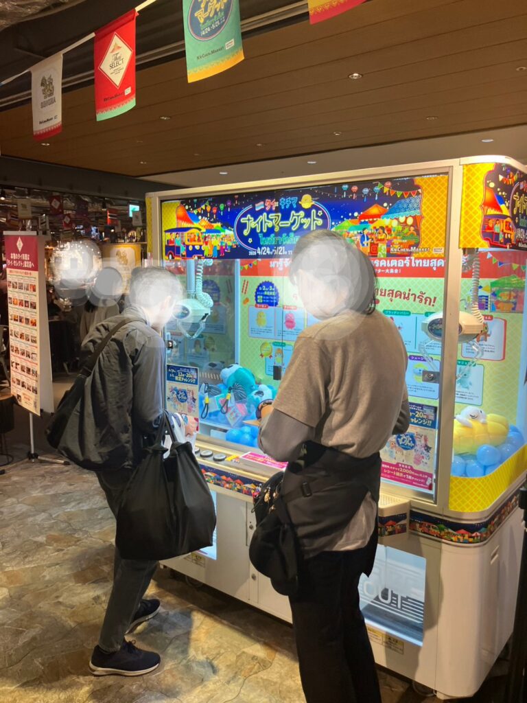 ☆梅田の商業施設様　クレーン機レンタル☆