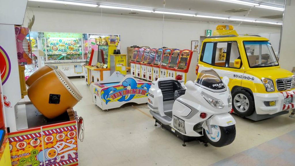 倉敷市のスーパーマーケットに遊空間