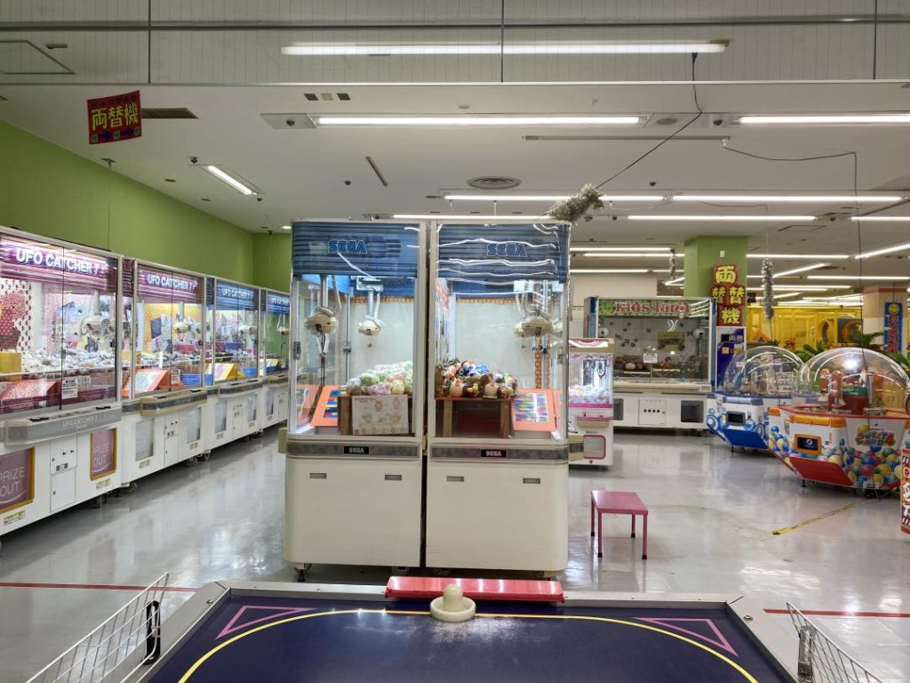 ダイエー様店内に展開の約40坪のゲームコーナーです。